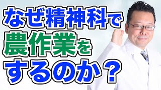 農作業のメンタルへの効果【精神科医・樺沢紫苑】