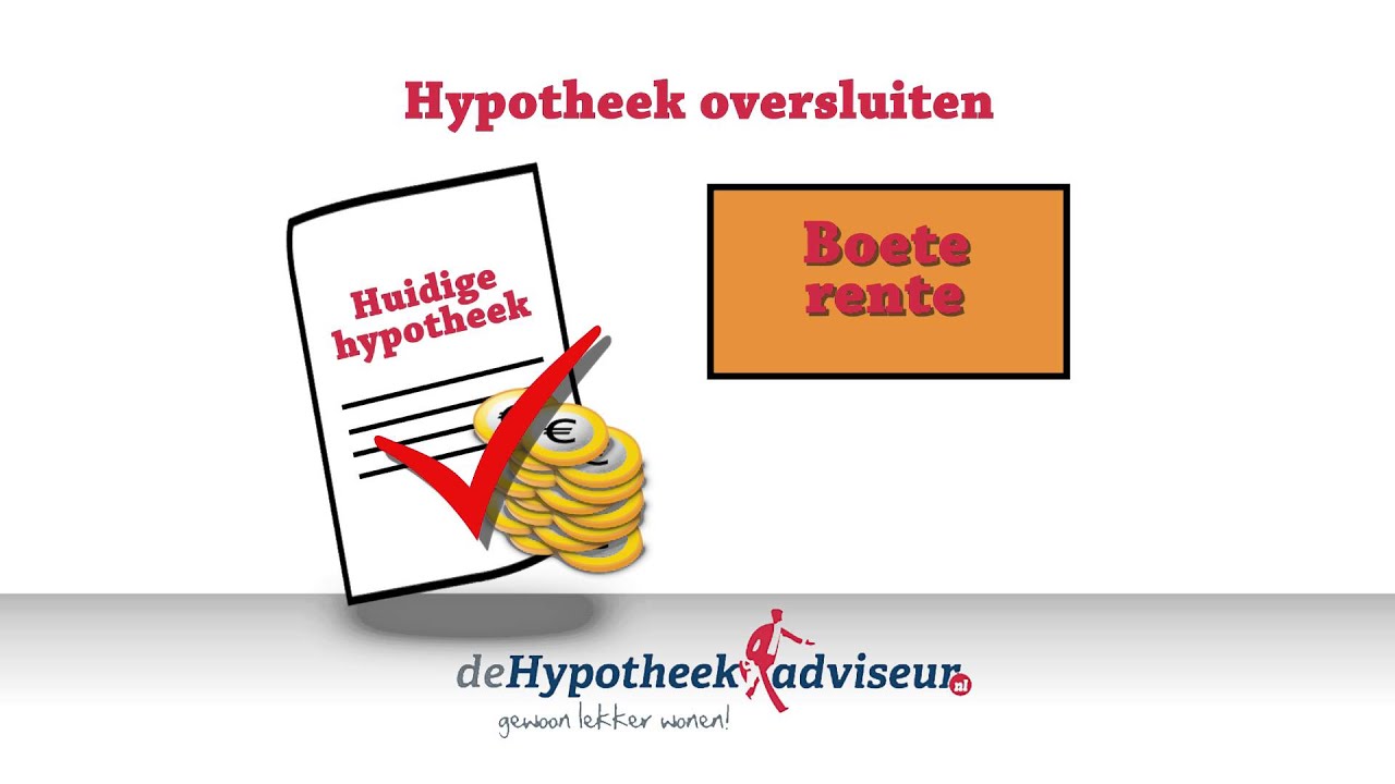 De Hypotheekadviseur - Hypotheek Oversluiten - YouTube