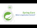 2 - What is Application Context and How to create Bean using that? | #ApplicationContext #Spring
