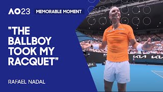 Rafael Nadal Loses his Racquet! | Australian Open 2023