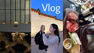 VLOG. 꽉찬 1박2일 서울 데이트 (mmca, 디엣지, 을지로노가리, 한와담, 양다일콘서트)