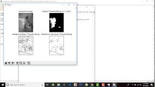 Adaptive Thresholding with OpenCV Python