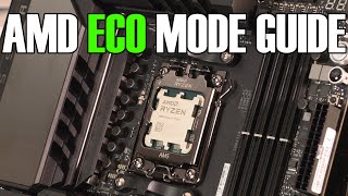 How To Enable AMD Eco Mode - 7600x 7700x 7900x 7950x