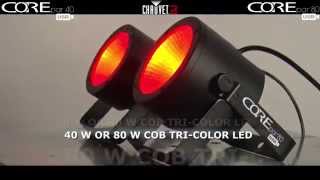 COREpar 40 USB and COREpar 80 USB by CHAUVET DJ