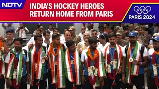 Paris Olympics 2024 | India's Hockey Heroes Return Home From Paris Olympics With A Grand Welcome