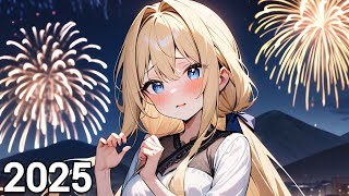 Nightcore New Year Mix 2025 🎧 Remixes Of Popular Songs 🎧 EDM Best Music Mix 2025