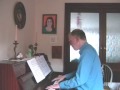 puccini s tosca. short extract from act 1 played on the piano.