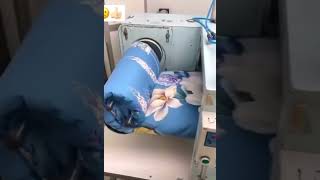 blanket folding machine कंबल मोड़ने की मशीन