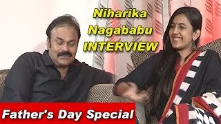 Niharika \u0026 Naga Babu Exclusive Interview | Father's Day Special | TV5 News