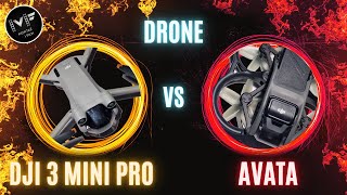 DJI Mini 3 Pro vs DJI Avata – Pojedynek FPV! Który dron wygrywa?