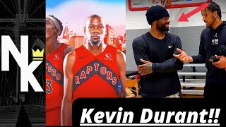 Kevin Durant Trade News Toronto Raptors Interested via Scoop B