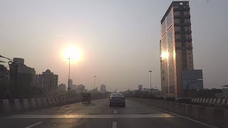 Driving in Navi Mumbai (Panvel to Vashi) - Maharashtra, India