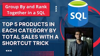 Aggregation and Window Functions Together in a Single SQL | Advance SQL