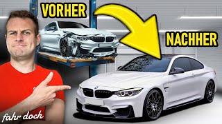 Ich repariere meinen günstigen BMW M4 | DOCH SCHWIERIGER ALS GEDACHT? Fahr doch