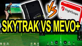 Skytrak vs Mevo Plus - Golf Launch Monitor Review (FIRST LOOK)