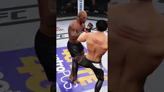 Mike Tyson vs. Bruce Lee - Crazy KO 🔥🐲 #Shorts