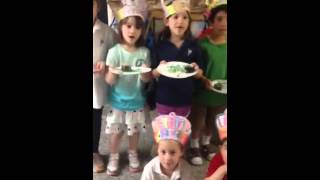 JA Kindergarten sing a Shavuot song