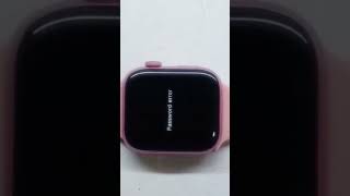 smart watch password unlocking