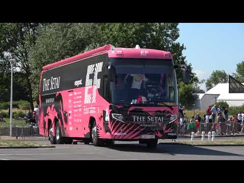 Les Bus Des équipes Du Tour De France 2022 - YouTube