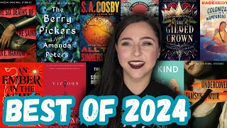 The BEST BOOKS I read in 2024