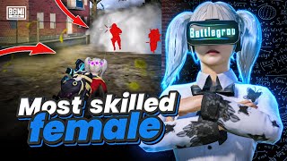 MOST SKILLED FEMALE 🔥| CLASSIC CLUTCHES 1v4 😱#bgmigameplay #avantikaplayz #girlgamer