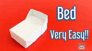 How To Make A Paper Bed ***(very easy)***