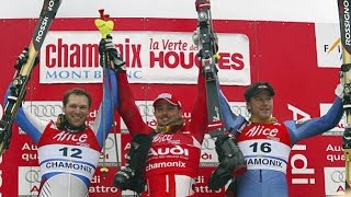 Giorgio Rocca wins slalom (Chamonix 2004)