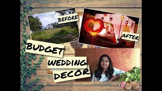 Budget wedding decor idea #Bengali wedding #budgetwedding #weddingdecor