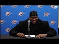 full post game media availability okc thunder at indiana pacers december 26 2024