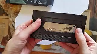 Sanrenmu 7010 LUC-SA Folding Knife  Unboxing