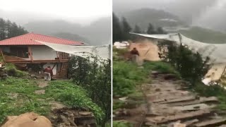 Himachal Pradesh: House collapses in Kalga village amid Shimla rain furry