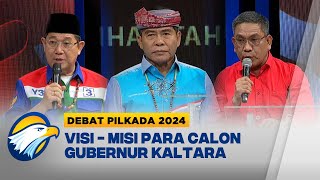 [FULL] Visi Misi Para Calon Gubernur Kalimantan Utara - [ Debat Pilkada 2024 ]