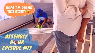 Wayfair Furniture Assembly | Working On A Holiday & Being Watched 👀 By Customers | Assembly Hour 17