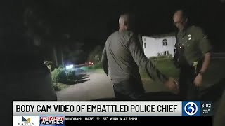 Body cam video of domestic incident involving embattled East Lyme police chief released