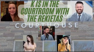 K is back in the  Kandiyohi Courthouse for the Rekieta hearing! Awkwardness between April and Kayla!