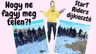 MTB hóban: hogy ne fagyj meg télen? | StarT Riderz díjkiosztó | téli kerékpáros öltözet