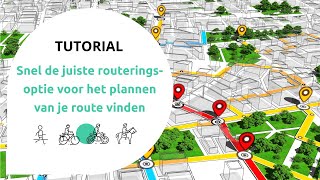 Snel de juiste routeringsoptie vinden om jouw route te plannen