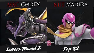 FGFD - C@den (Ridley) Vs. Madera (Captain Falcon) - Top 32 - SSBU