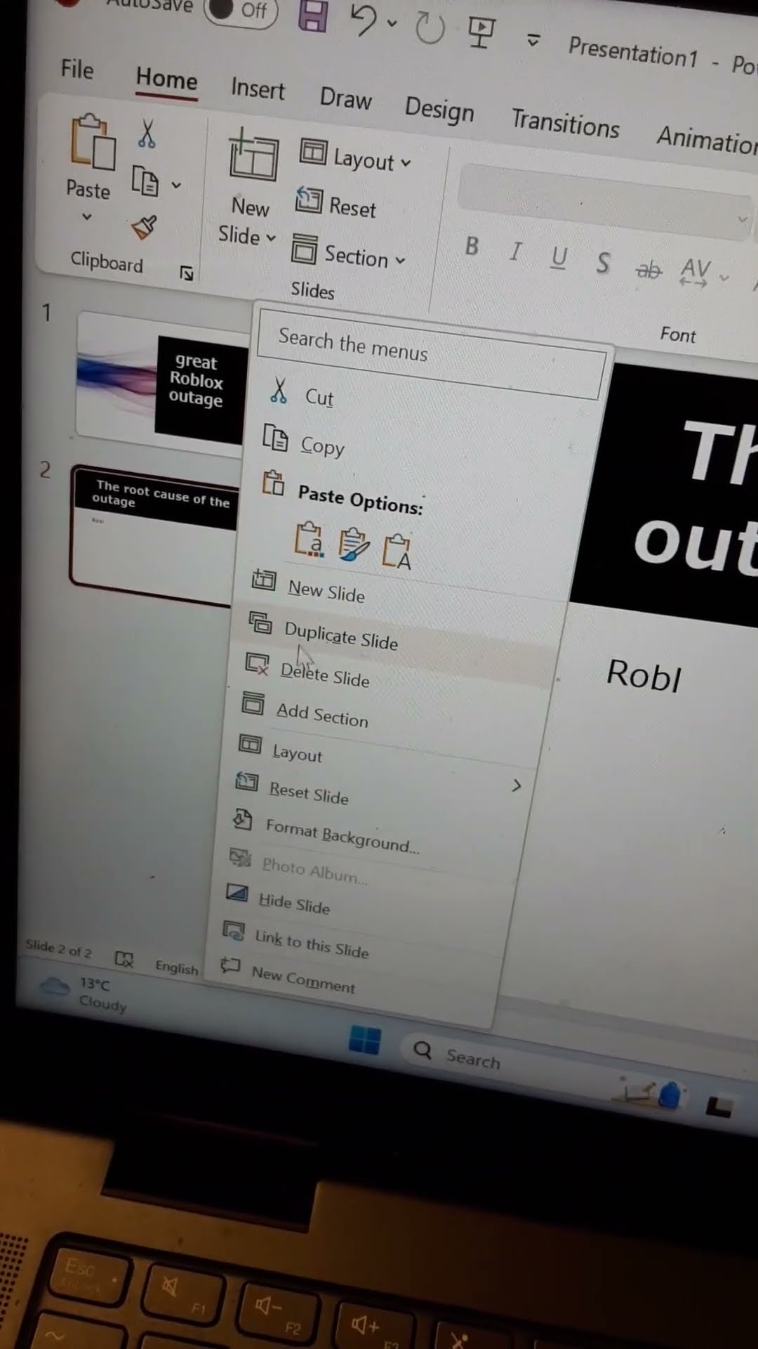 How to Delete slide in PowerPoint