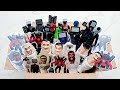 SKIBIDI TOILET TOYS |Action Figure|Unboxing Satisfying|Cheap Price |Giant TV Man, sticker vs real 57