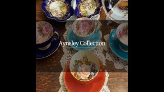 Beautiful vintage teacups 'Aynsley'