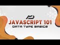 Introduction to Javascript - Data Types Basics (Episode #2) | MenuDocs