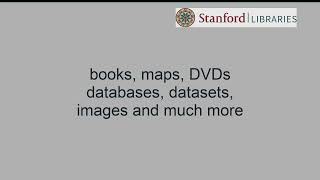 Using SearchWorks: Catalog 2025