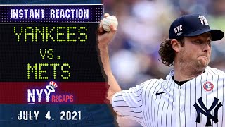 Yankees vs Mets | Instant Reaction - G1. 7/4/21