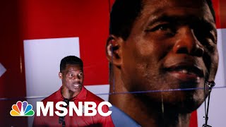 Herschel Walker Discusses Vampire Movie During Campaign Speech