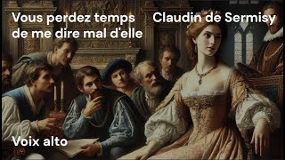 Vous perdez temps - de Sermisy - alto