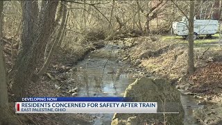 Residents concerned for safety after Ohio train derailment chemical release