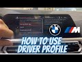 How To Use BMW Driver Profile on iDrive7