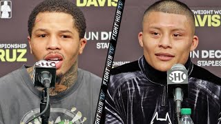 ISAAC CRUZ REACTS TO GERVONTA SAYING NO REMATCH; SHOCKED THAT GERVONTA "AVOIDING" SECOND FIGHT
