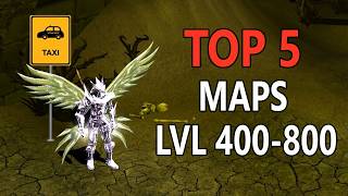 Top 5 Maps Level 400 - 800 - MU Online 2024 Webzen Gameplay